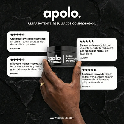 Bálsamo para Crecimiento de Barba Ultra Potente con Minoxidil 20% |